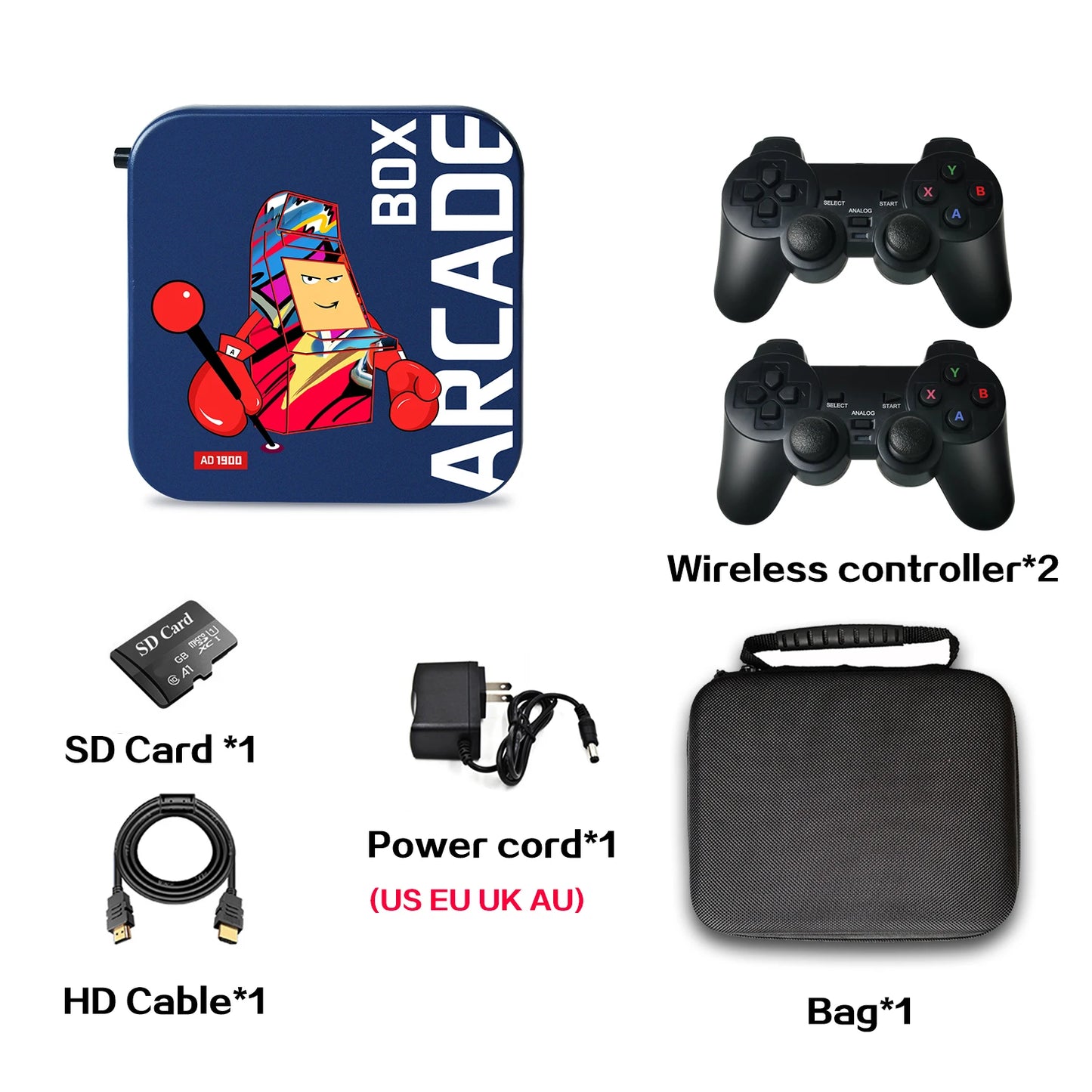 Arcade Box Retro Game Console