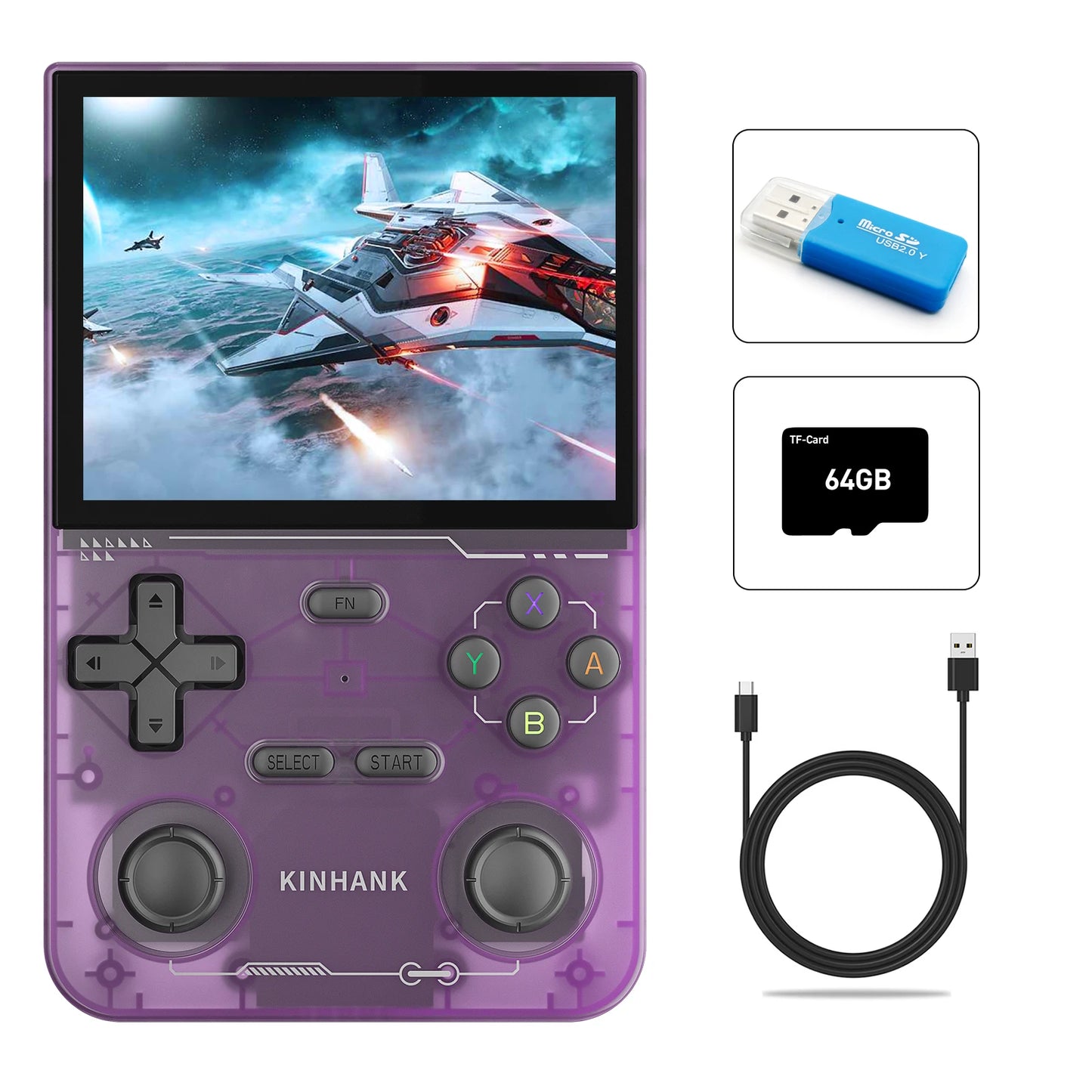 KINHANK Open Source K36 Game Console