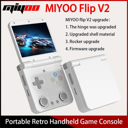MIYOO Flip V2 Handheld Game Console