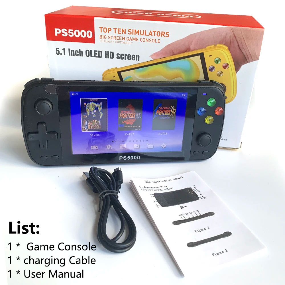 PS5000 5 inch Portable Handheld Game Console