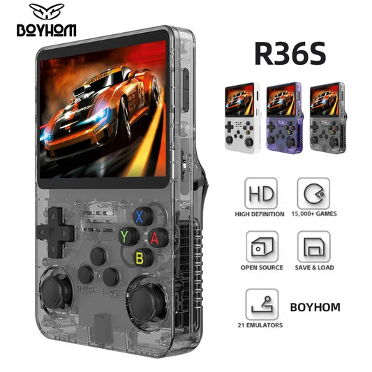 BOYHOM R36S Retro Game Console