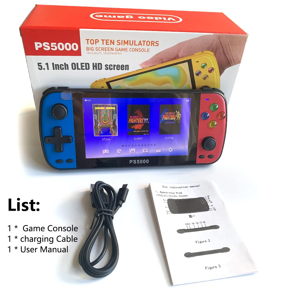 PS5000 5 inch Portable Handheld Game Console
